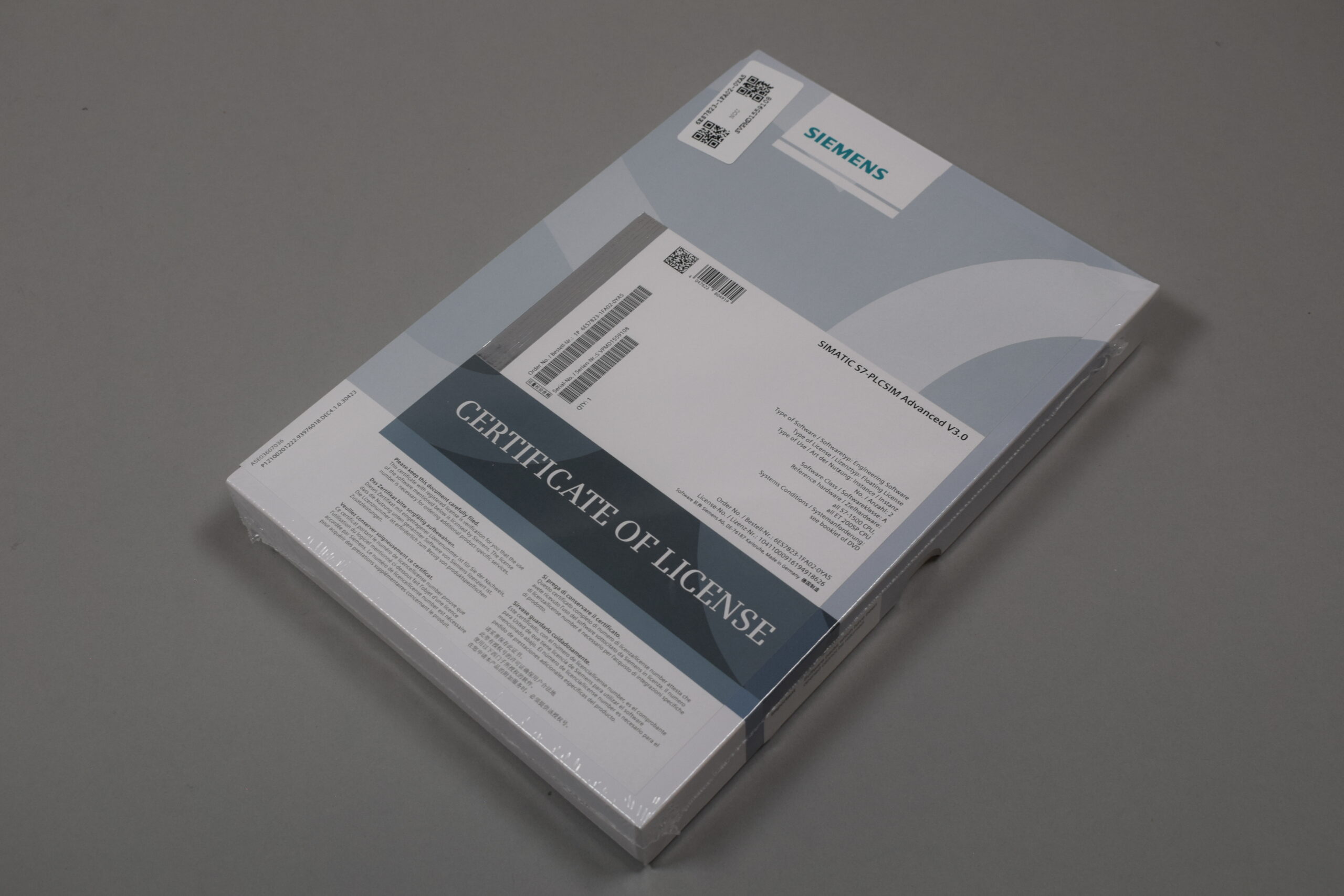 SIMATIC STEP 7 Professional V21/2021 SR4 Combo Floating License